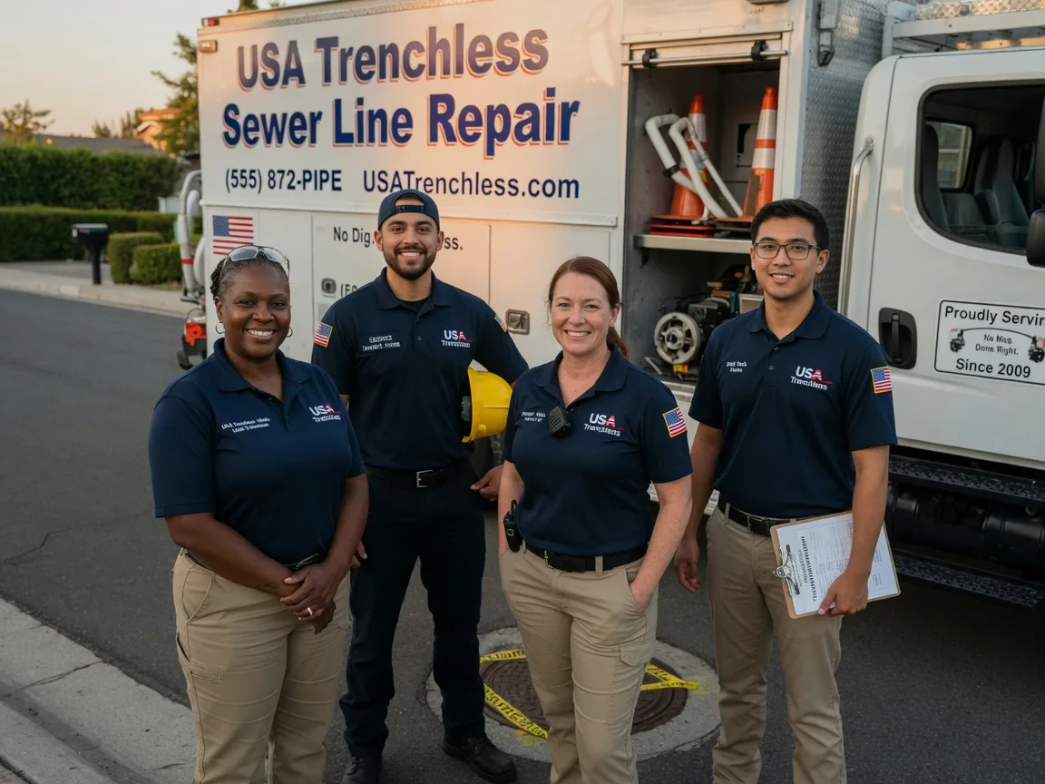 Sewer Line Repair company in Stirling City, CA